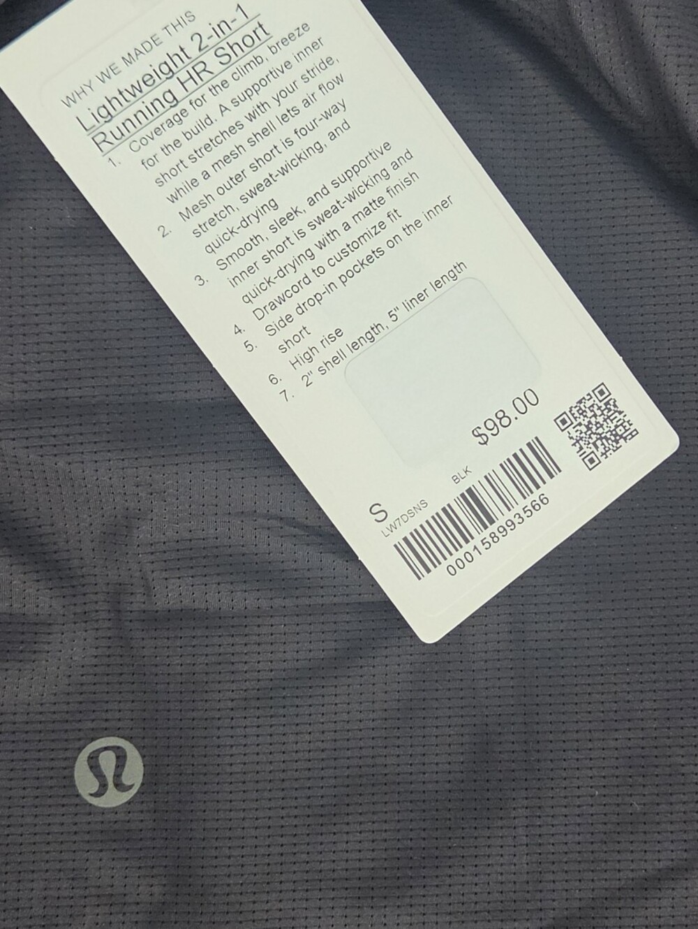 Lightweight 2-in-1 Running High-Rise Short - Picture 3 of 12